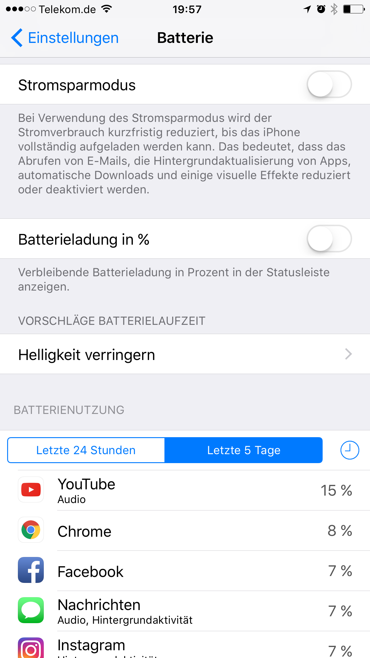 iPhone / iPad Akku schnell leer?